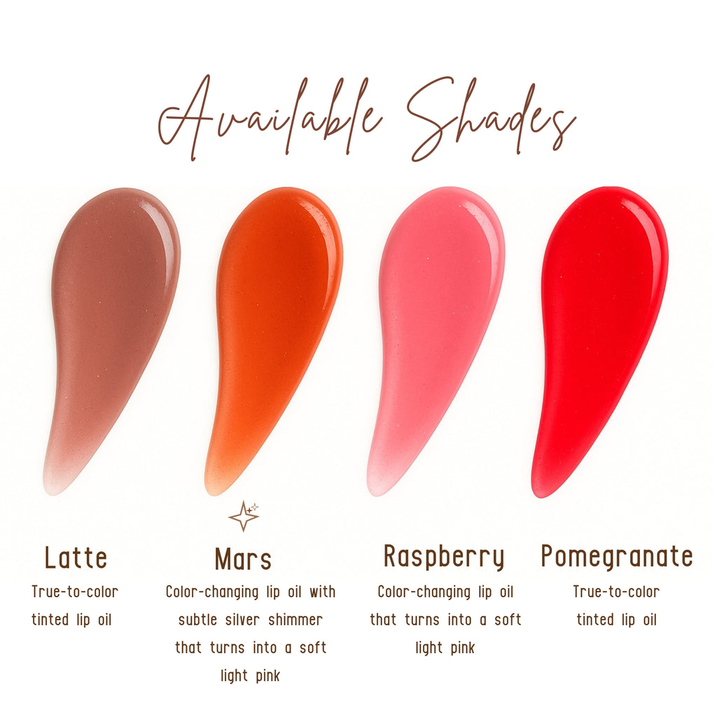 BELLE Lip Oil | Color-Changing & Tinted Shades