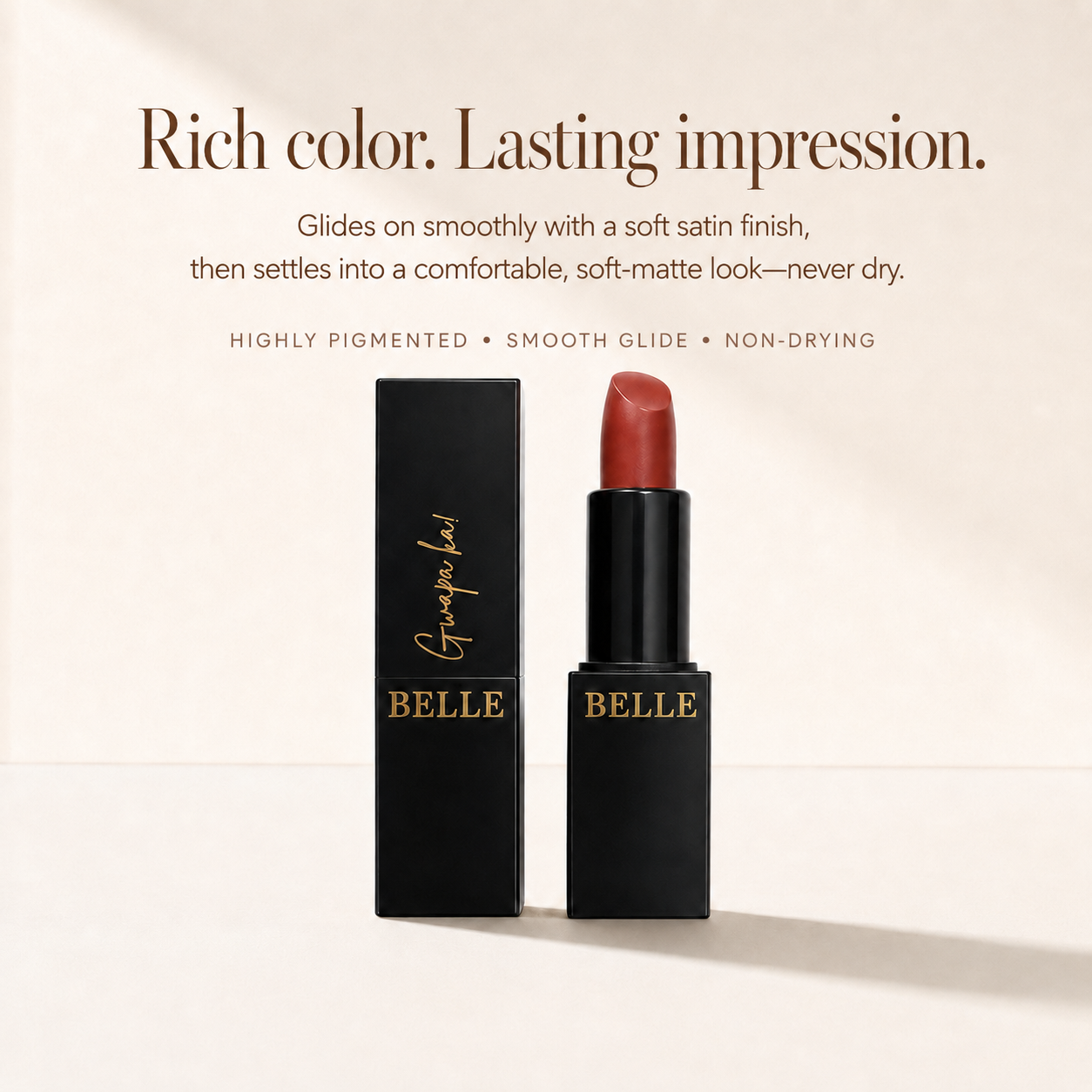 BELLE Satin Lipstick