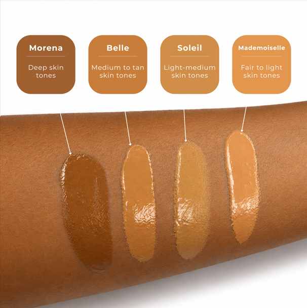 BELLE Sheer Skin Tint SPF55 PA++++ (CC Tint) - Sunscreen