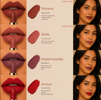 BELLE Matte Perfection Lipstick – Lightweight, Non-Drying Finish