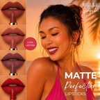 BELLE Matte Perfection Lipstick – Lightweight, Non-Drying Finish