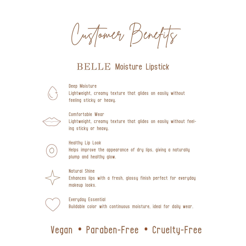 BELLE Moisture Lipstick
