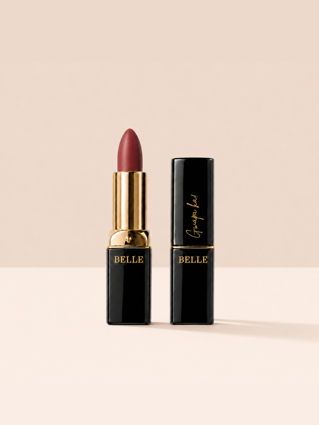 BELLE Matte Perfection Lipstick – Lightweight, Non-Drying Finish