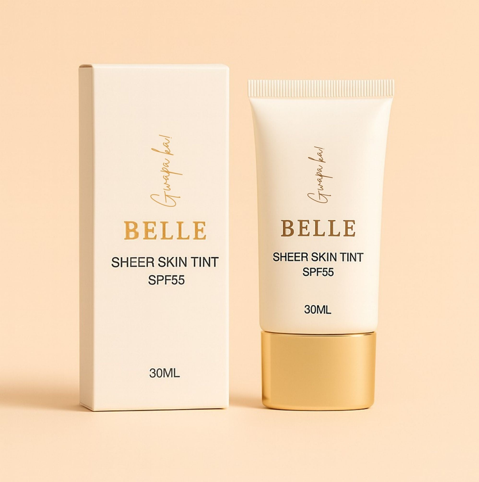 BELLE Sheer Skin Tint SPF 55 (CC Tint) - Sunscreen