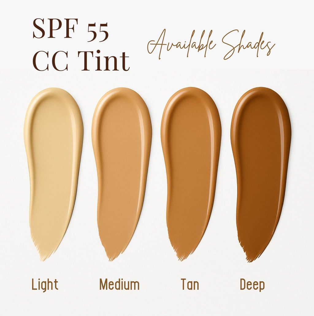 BELLE Sheer Skin Tint SPF 55 (CC Tint) - Sunscreen