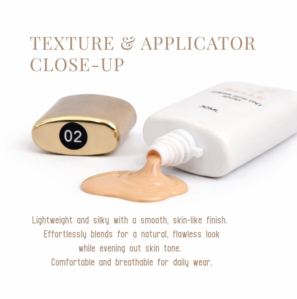 BELLE Sheer Skin Tint SPF 55 (CC Tint) - Sunscreen