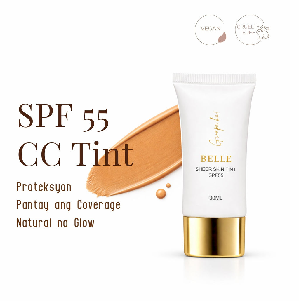 BELLE Sheer Skin Tint SPF 55 (CC Tint) - Sunscreen