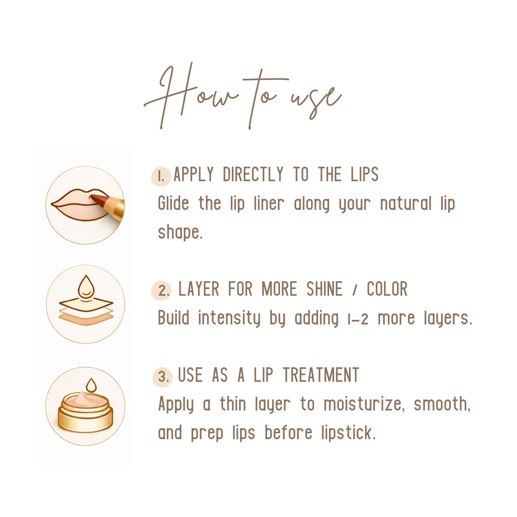 BELLE Lip Liner |  Creamy Precision Pencil