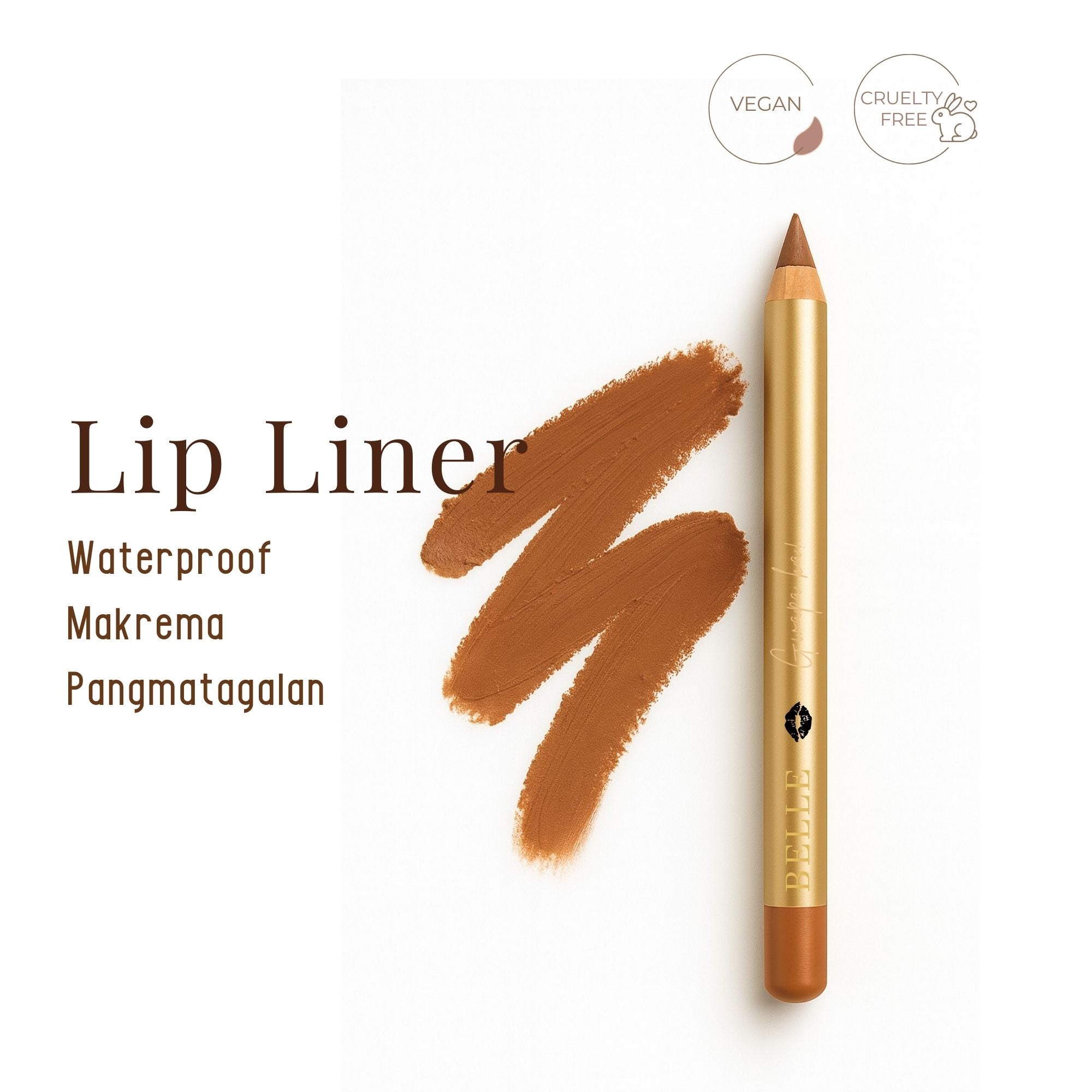 BELLE Lip Liner |  Creamy Precision Pencil